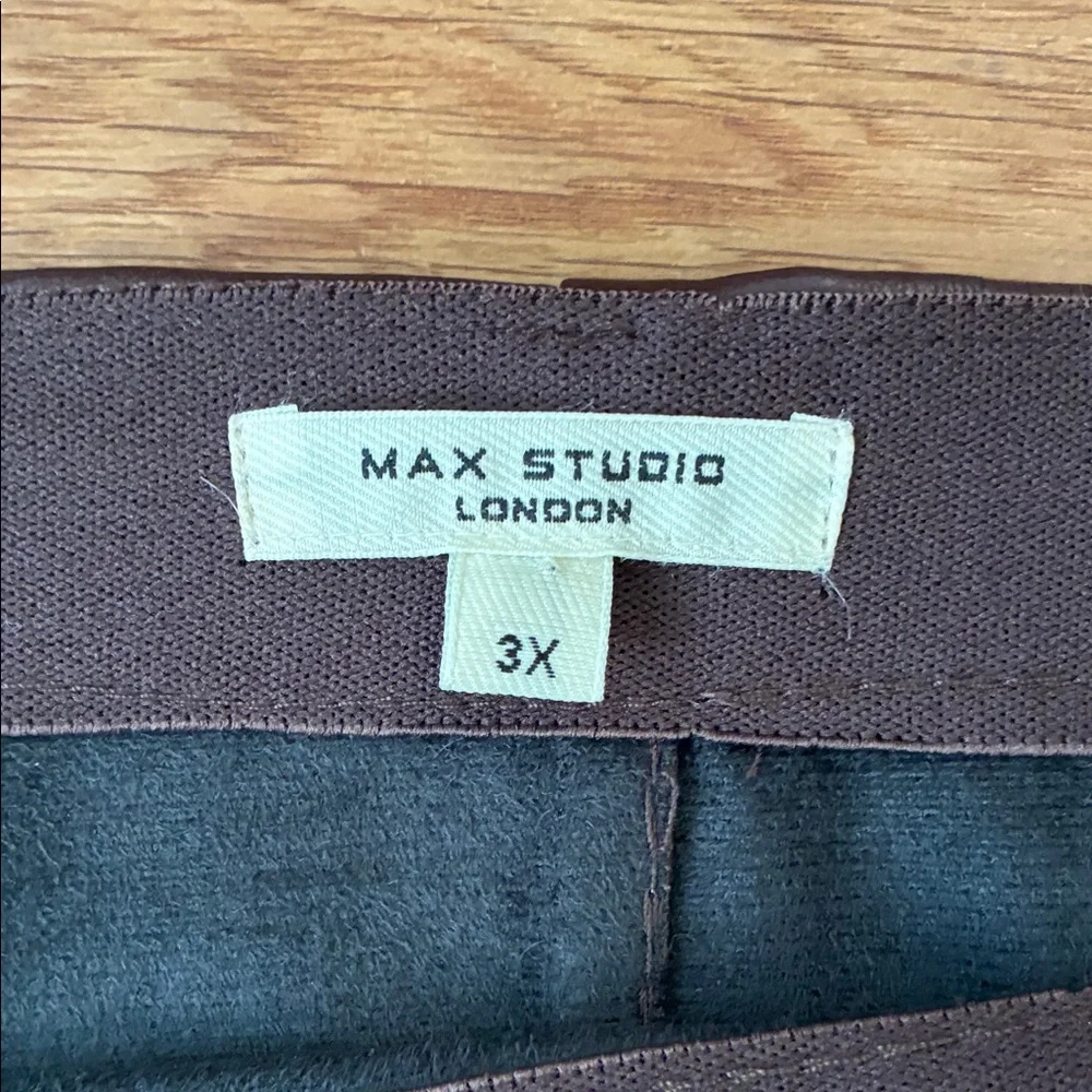 Max Studio sleek burgundy